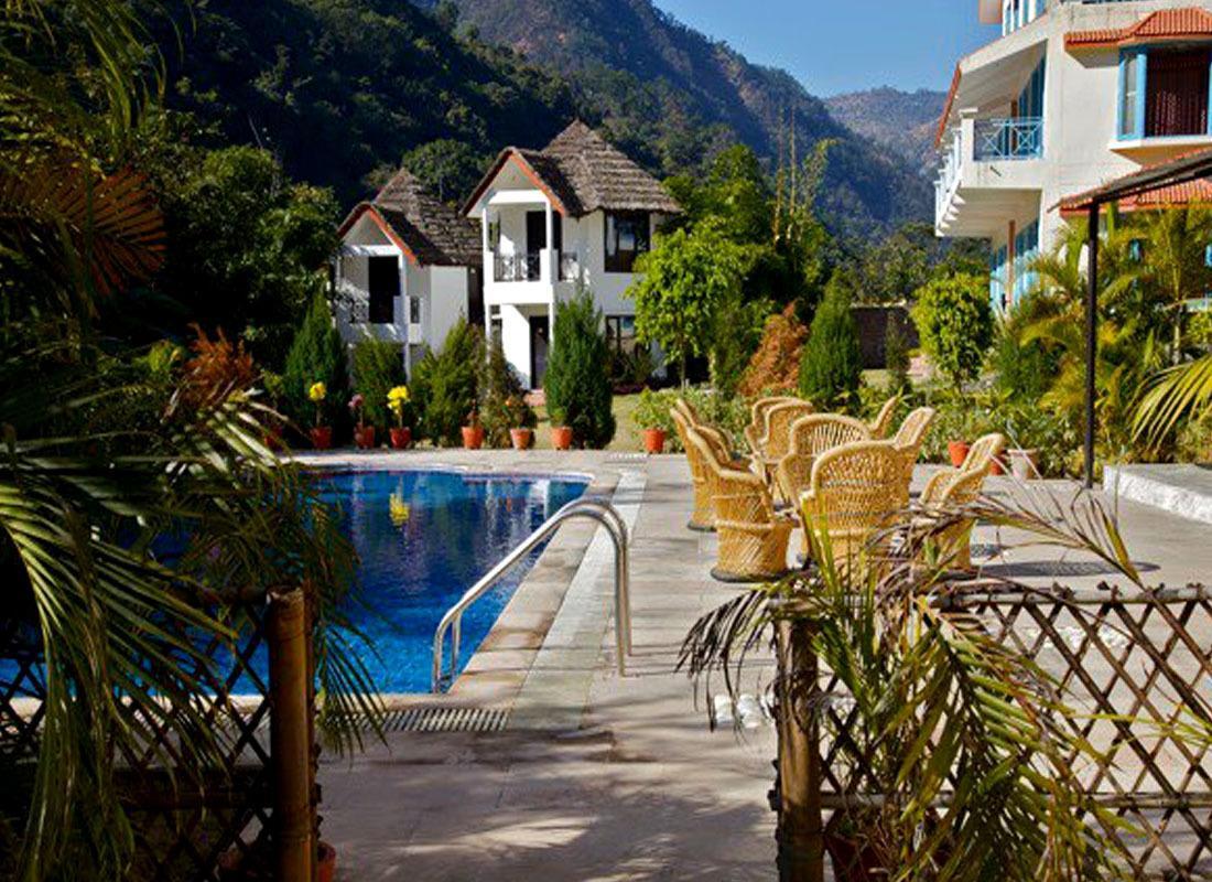 Отель Sattva Retreat Ришикеш Экстерьер фото